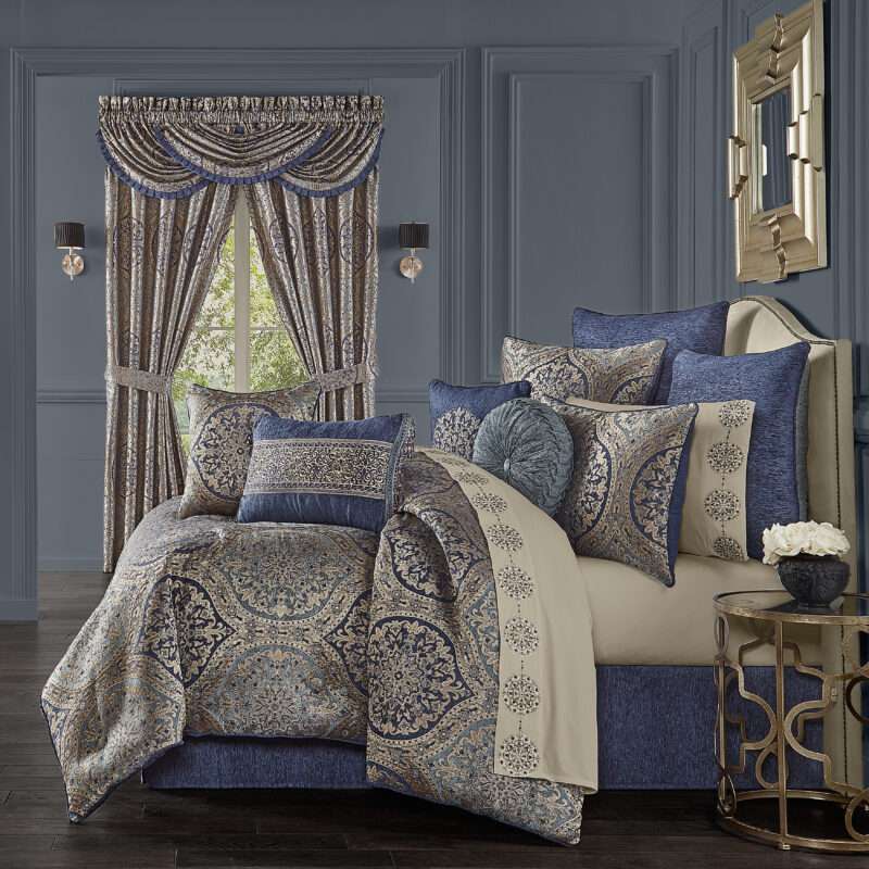 Buy Navy Blue Queen Comforter Sets Online From LatestBedding