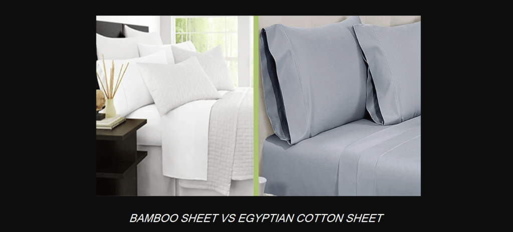 BAMBOO SHEET VS EGYPTIAN COTTON SHEET
